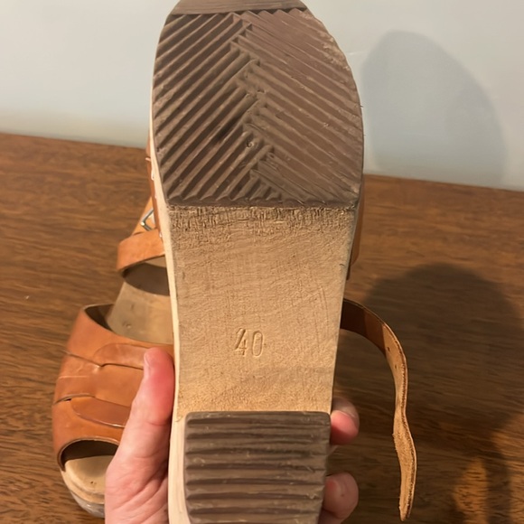 Lotta from Stockholm Peep Toe Clog - Picture 6 of 7